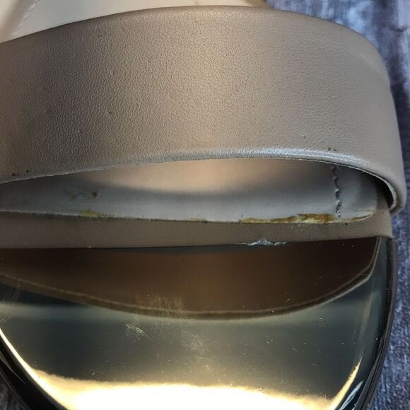 ALFANI Tiresa Tan Leather Wedge Sandals - Picture 14 of 16